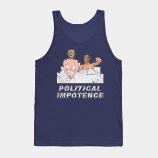 Funny Trump Putin Political Impotence in Bed Tank Top